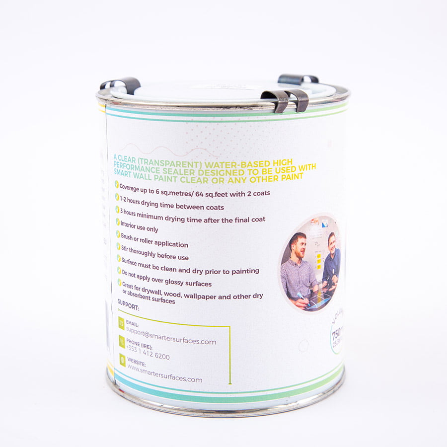 Clear primer paint back